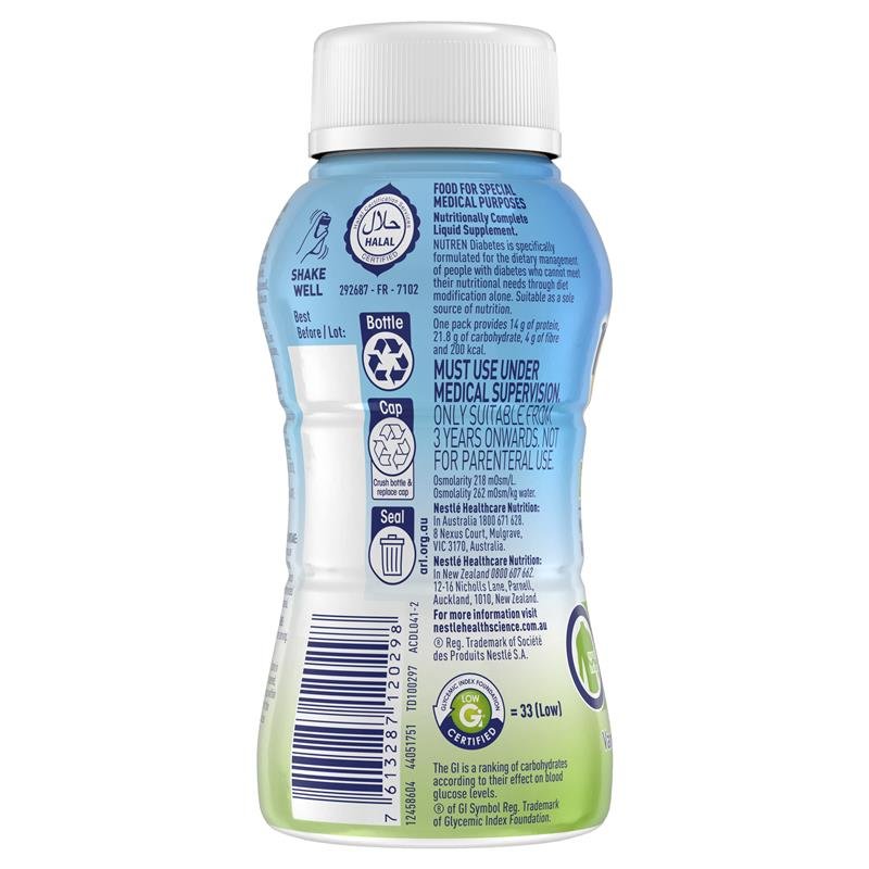 Nutren Diabetes 糖尿病专用营养即饮液 香草味 200ml