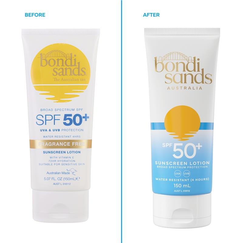 Bondi Sands SPF50+ 无香身体防晒乳 150ml