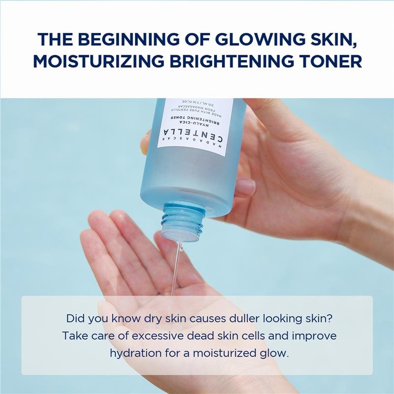 SKIN1004 马达加斯加积雪草玻尿酸舒缓亮肤爽肤水 210ml