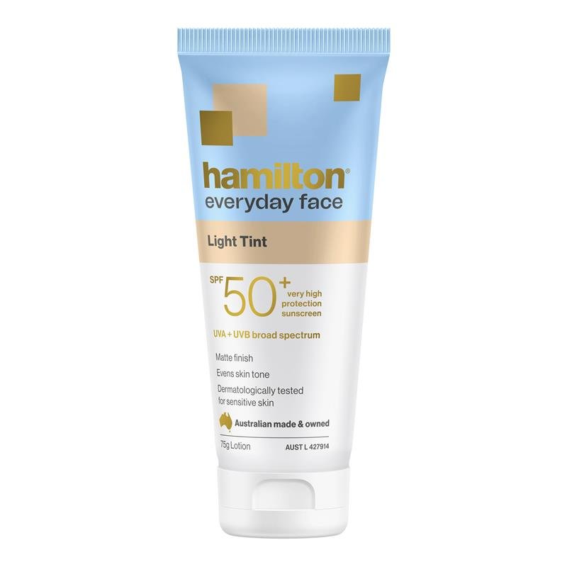 Hamilton 汉密尔顿日常面部隐形润色防晒霜 SPF50+ 75g