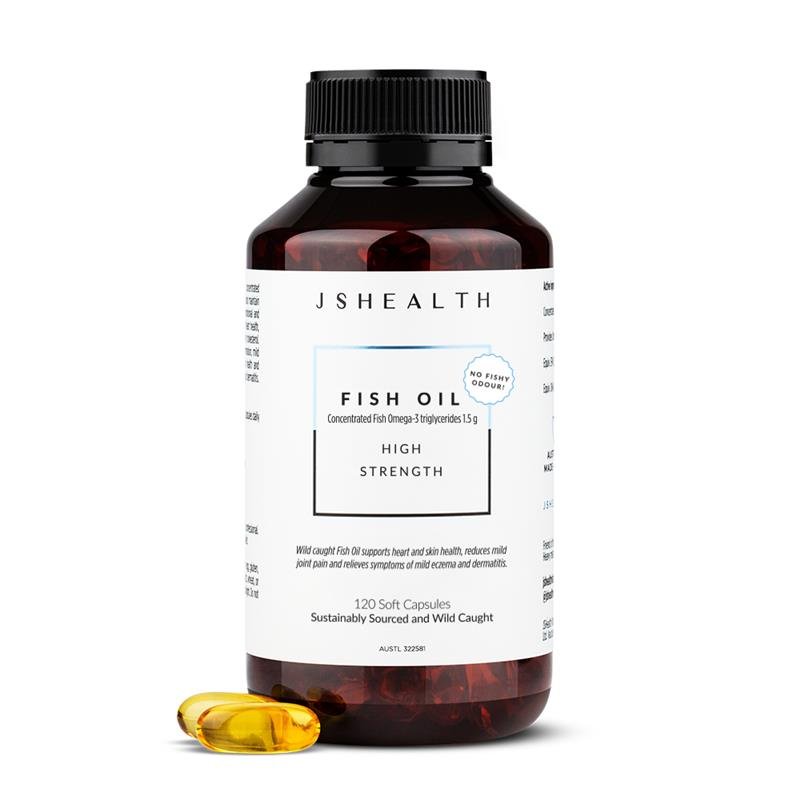 JSHealth 鱼油 Omega-3 120粒