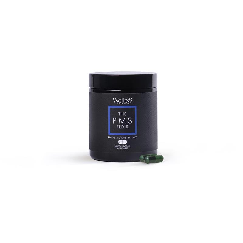 WelleCo The PMS Elixir 经前期调理胶囊 60粒