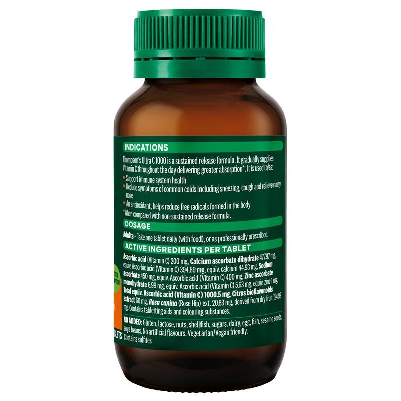 Thompson's 汤普森 高效维生素C 1000mg 60片