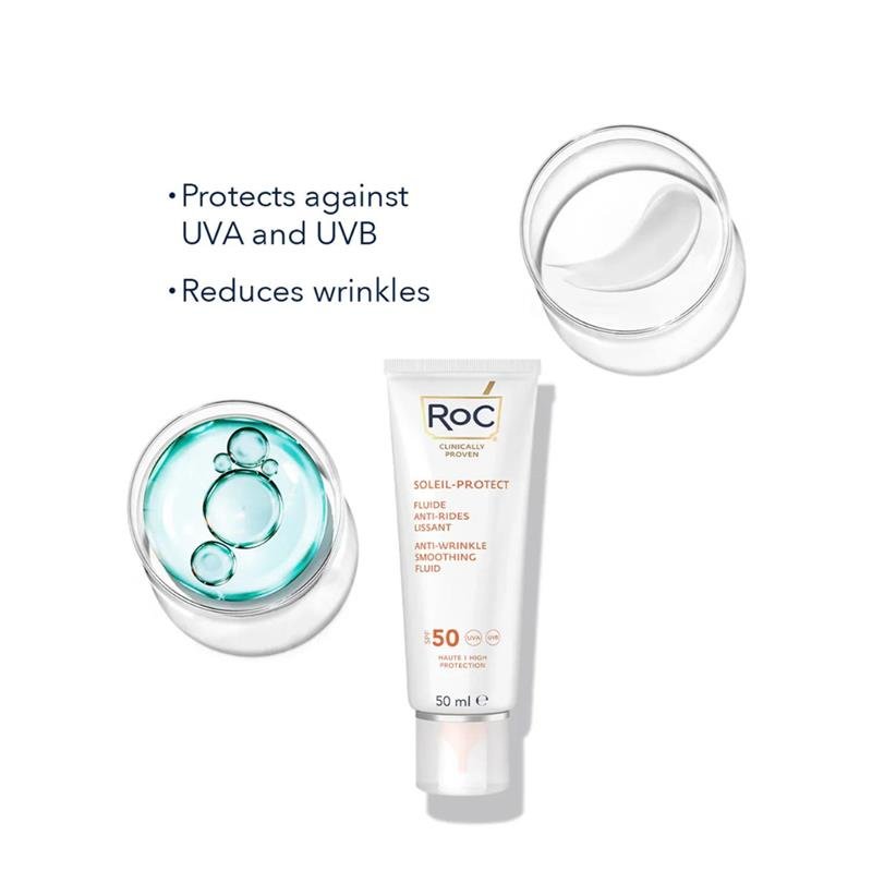 RoC 索菲 Soleil-Protect 抗皱柔肤防晒乳 SPF50 50ml