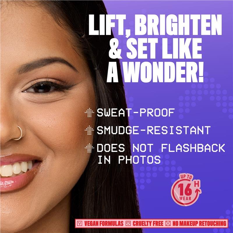 NYX Wonder Snatch 定妆散粉 Cinnamon Catch 透明色(深肤色调)