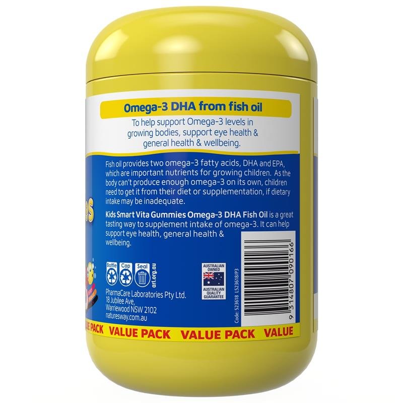 Nature's Way 儿童聪明 Omega-3 鱼油软糖 150粒 超值装