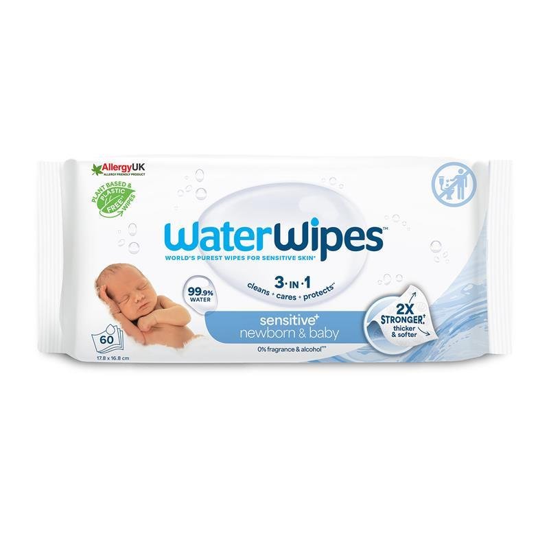 WaterWipes 婴儿新生儿敏感肌湿巾 60片