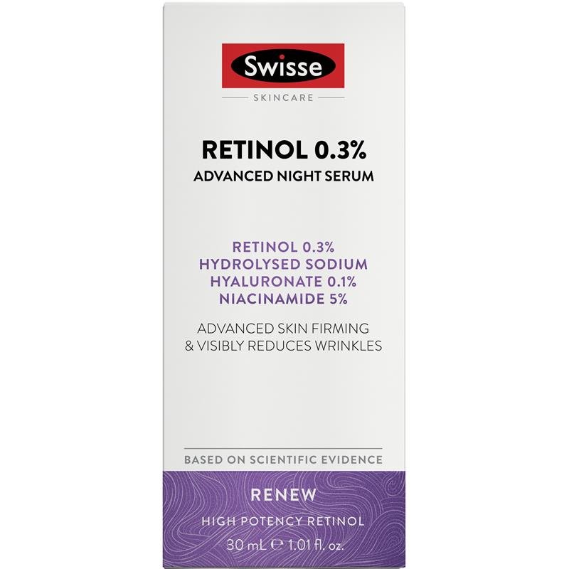Swisse 斯维诗 0.3%视黄醇晚间精华 30ml