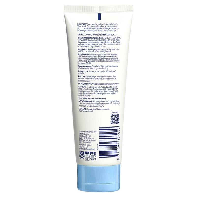 Cancer Council 敏感肌防晒霜 SPF50 110ml