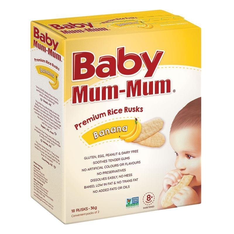 Baby Mum-Mum 婴儿米饼 香蕉味 36g