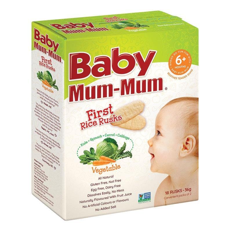 Baby Mum-Mum 婴儿米饼 蔬菜味 36g