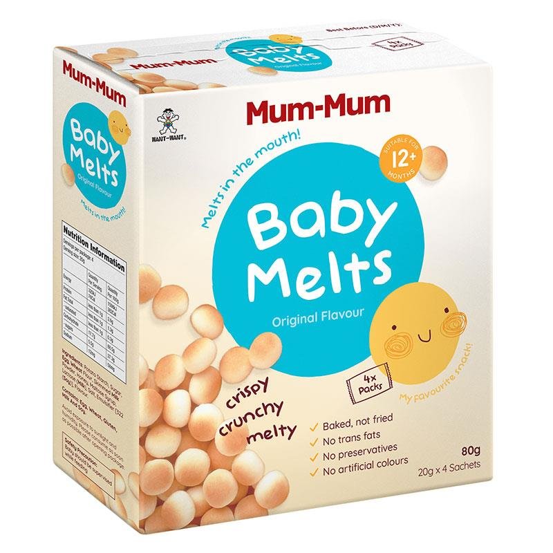 Baby Mum-Mum 婴儿溶豆 原味 80g