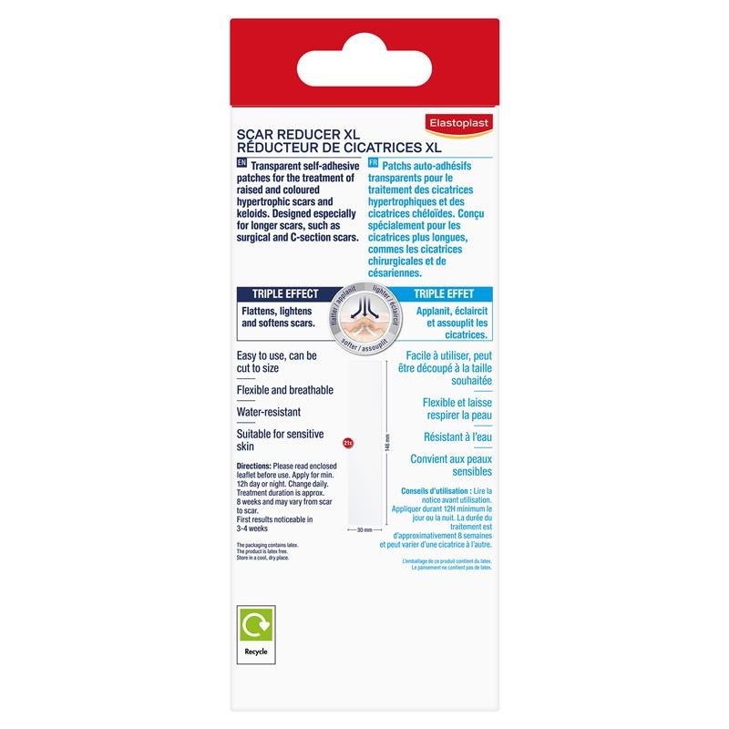 Elastoplast Scar Reducer XL 21 Patches