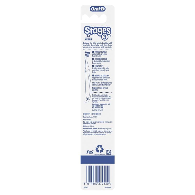 Oral B Toothbrush Stages 3 5-7 years