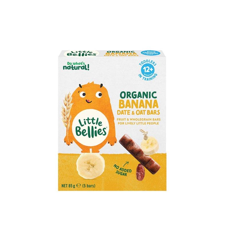 Little Bellies 有机香蕉红枣燕麦棒 85g