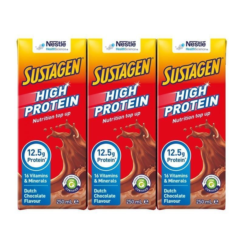 Sustagen 即饮营养奶 荷兰巧克力 250ml×3
