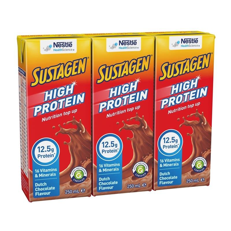Sustagen 即饮营养奶 荷兰巧克力 250ml×3