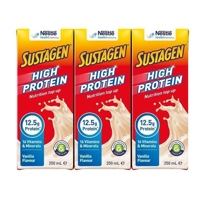 Sustagen 即饮营养奶 香草 250ml×3