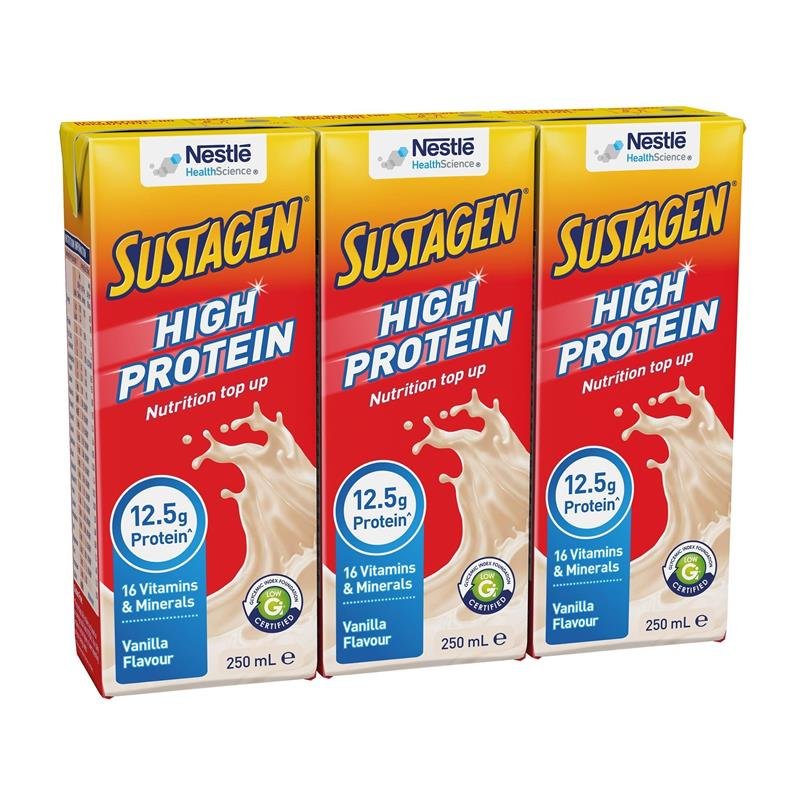 Sustagen 即饮营养奶 香草 250ml×3