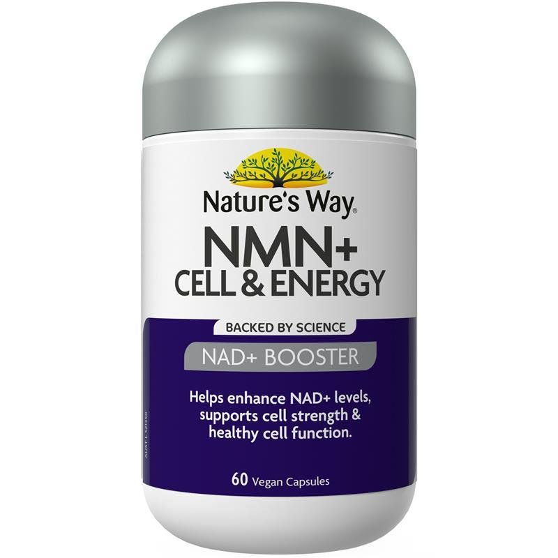 Nature's Way NMN烟酰胺+B12 60粒