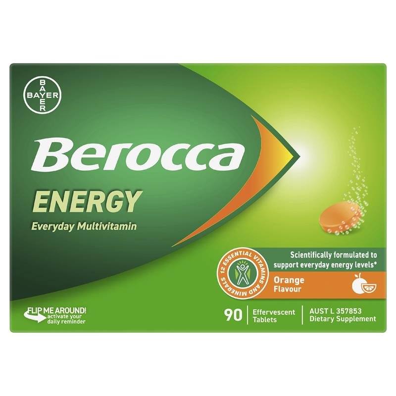 Berocca 活力维生素泡腾片 橙味 90片