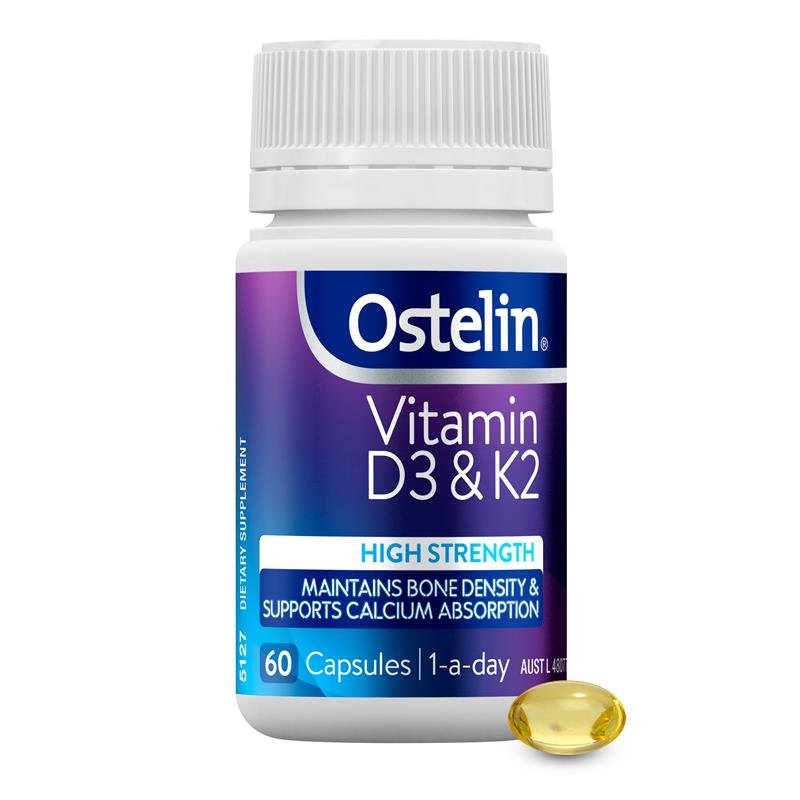 Ostelin 维生素D3+K2 60粒
