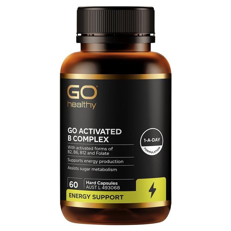 GO Healthy 活性B族维生素 60粒
