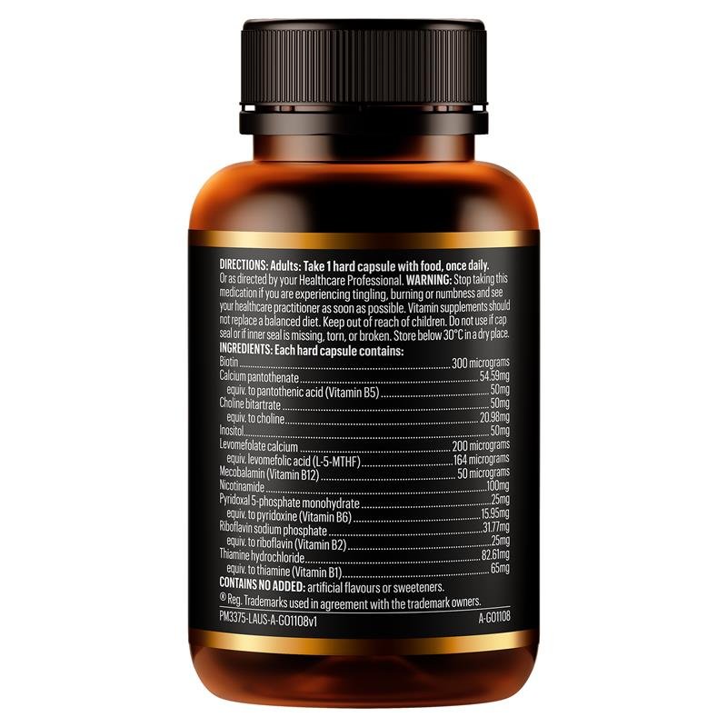 GO Healthy 活性B族维生素 60粒