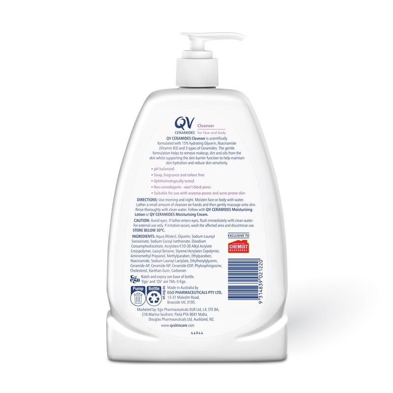 QV 神经酰胺洁面 1.25kg 超值装