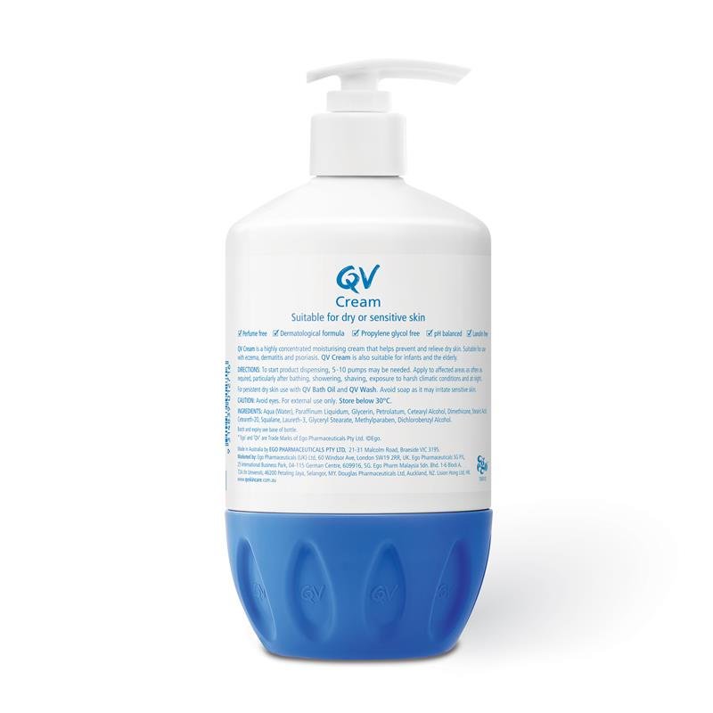 QV 保湿霜 按压瓶 500g