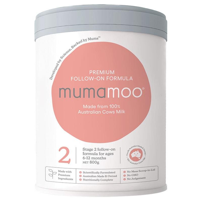 Mumamoo 较大婴儿配方奶粉 2段 6-12月 800g