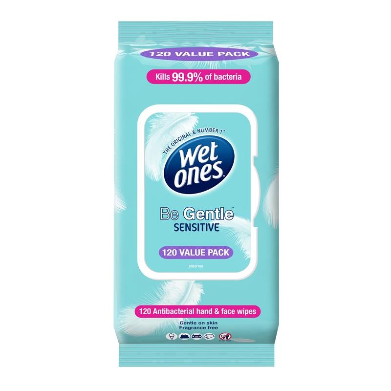 Wet Ones 温和抗菌湿巾 120片