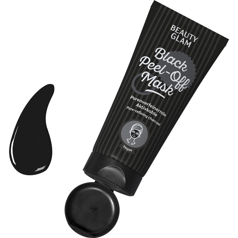 Beauty Glam Black Charcoal Peel Off Mask 100ml