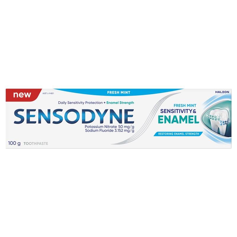 Sensodyne 舒适达 抗敏珐琅质修护牙膏 清新薄荷 100g