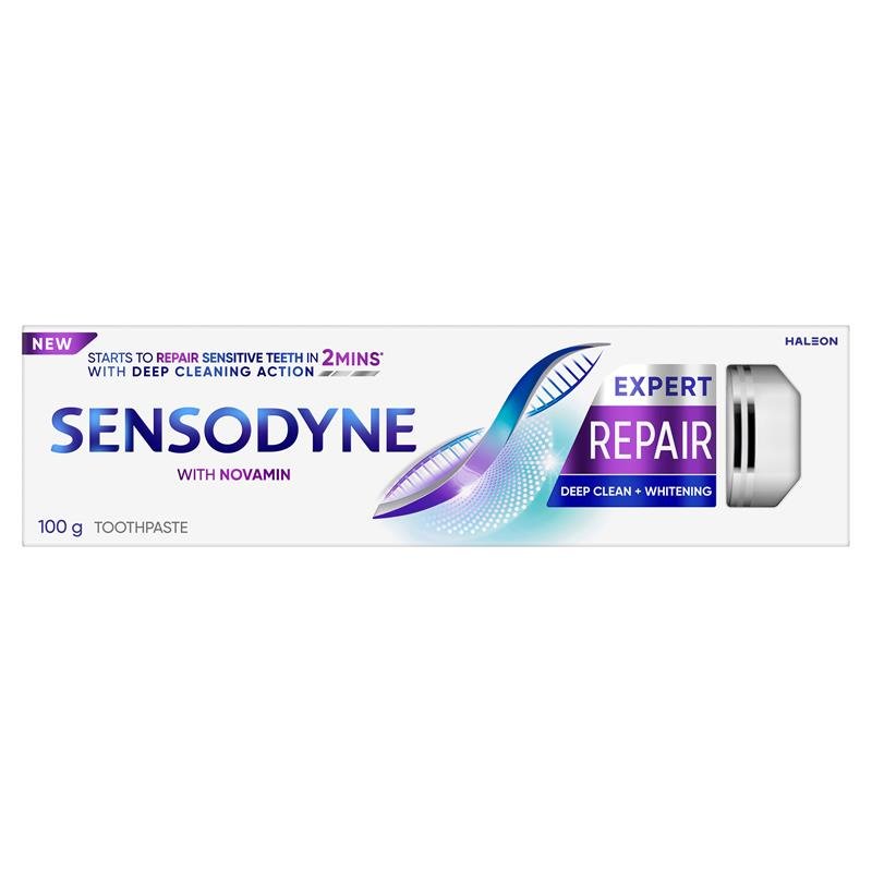 Sensodyne 舒适达 专家修复深层清洁美白抗敏牙膏 100g