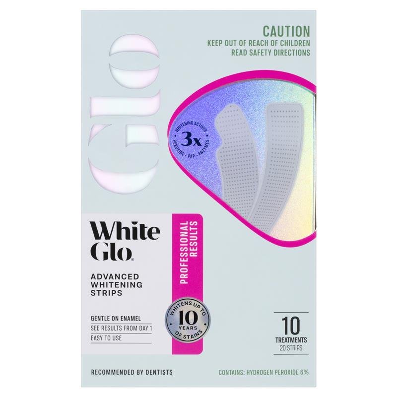 White Glo 进阶美白牙贴 20片