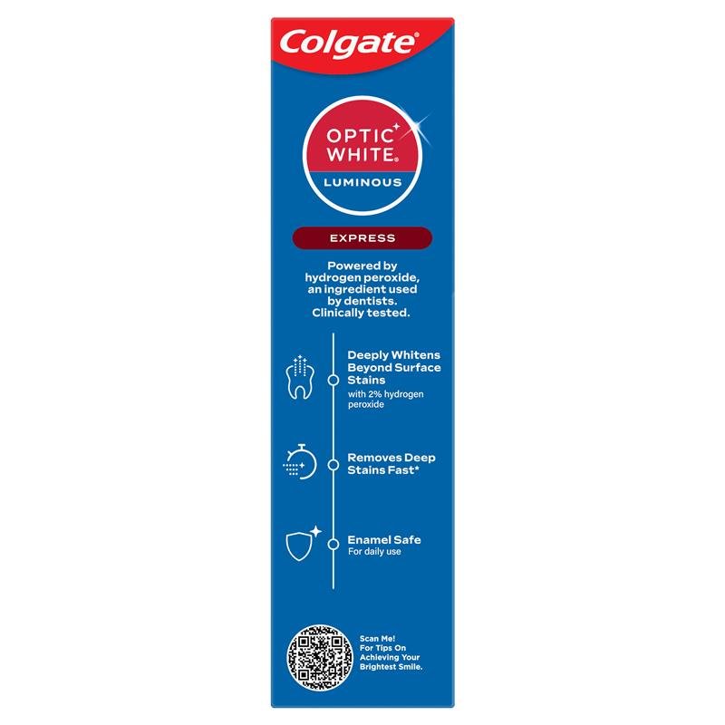 高露洁 Colgate Optic White 焕白亮齿牙膏 清新薄荷 85g