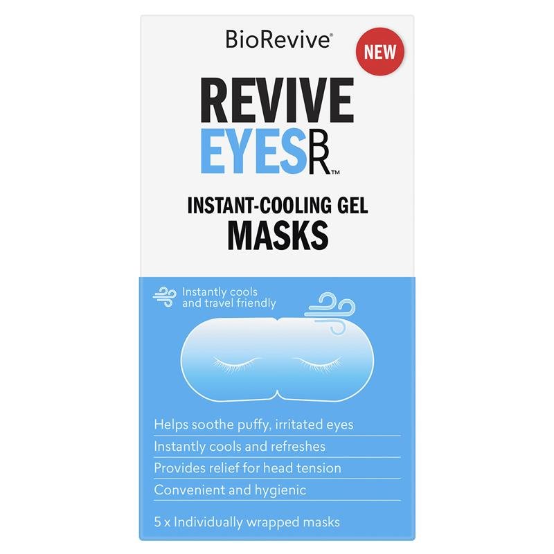 BioRevive ReviveEyes 即时冰凉凝胶眼膜 5片装
