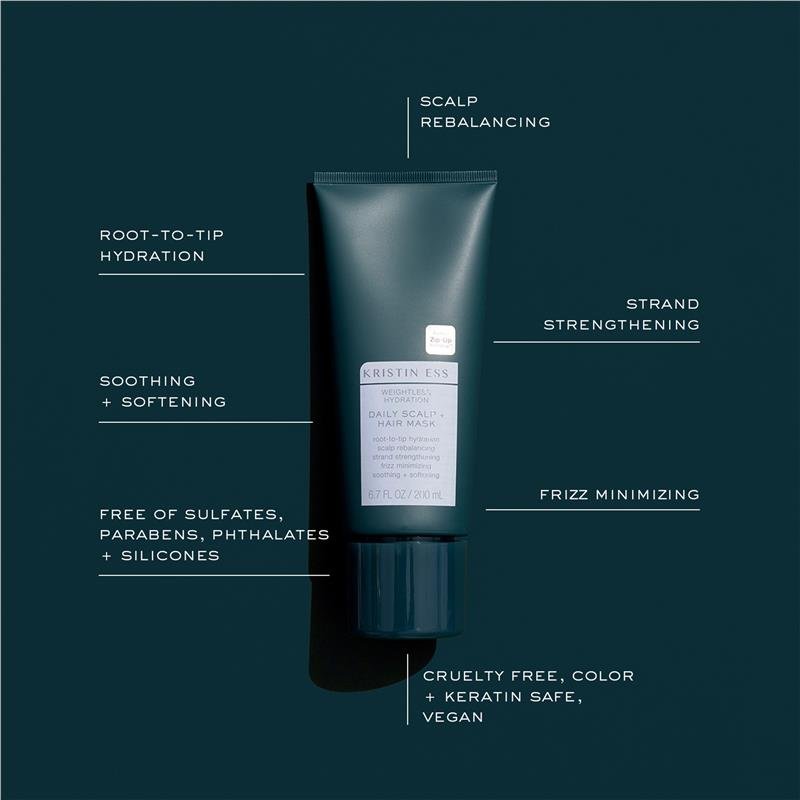 Kristin Ess 轻盈保湿头皮及护发膜 200ml