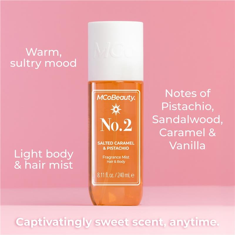 MCoBeauty 盐焗焦糖开心果2号香氛发香身体喷雾 240ml