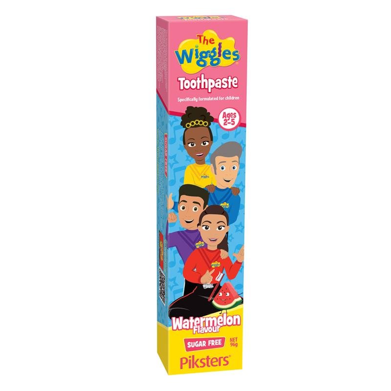 Piksters The Wiggles 无糖儿童牙膏 西瓜味 2-5岁 96g