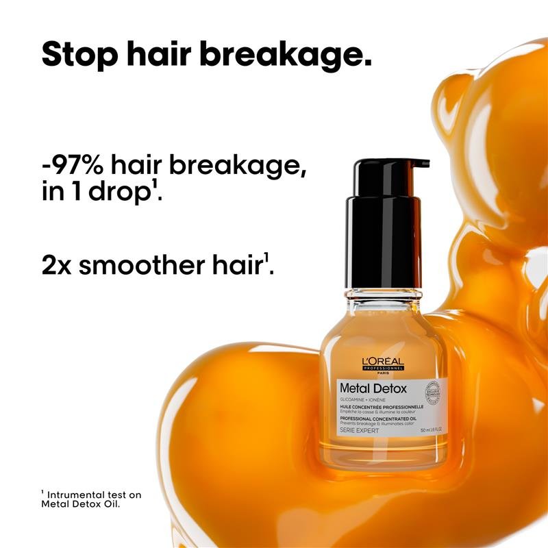 L'Oreal 欧莱雅 沙龙专属净色卸金属护发油 50ml