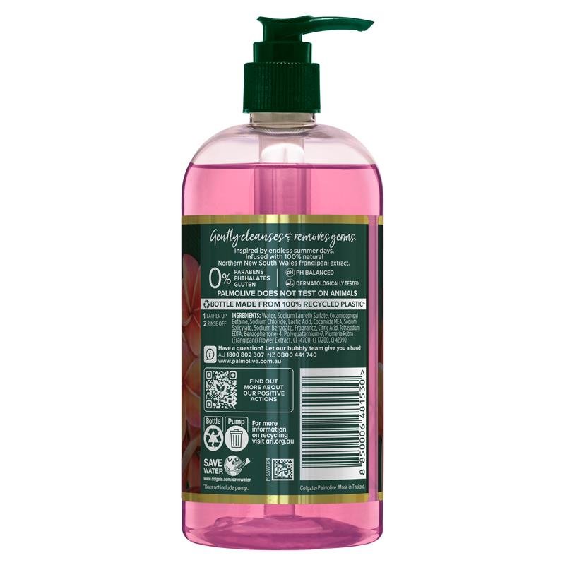 Palmolive 棕榄 Luminous Oils 洗手液 鸡蛋花椰子 500ml