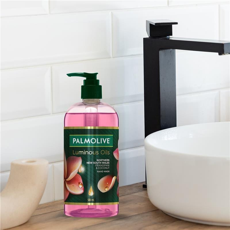 Palmolive 棕榄 Luminous Oils 洗手液 鸡蛋花椰子 500ml