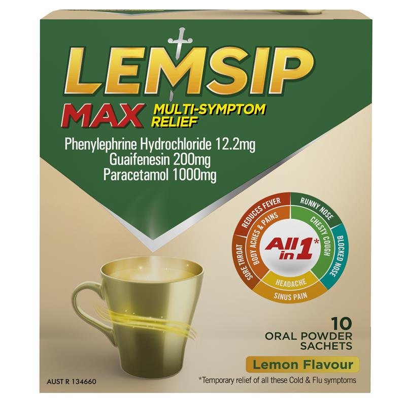 Lemsip Max 复方感冒热饮 柠檬味 10袋