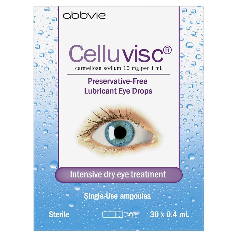 Celluvisc 润眼液 30支 x 0.4ml