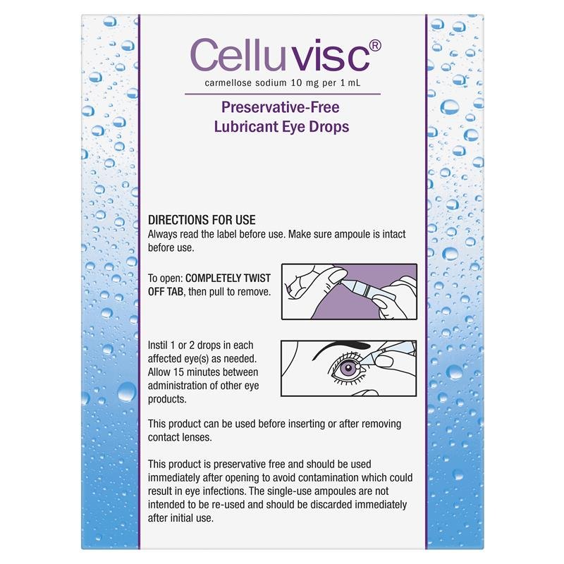 Celluvisc 润眼液 30支 x 0.4ml