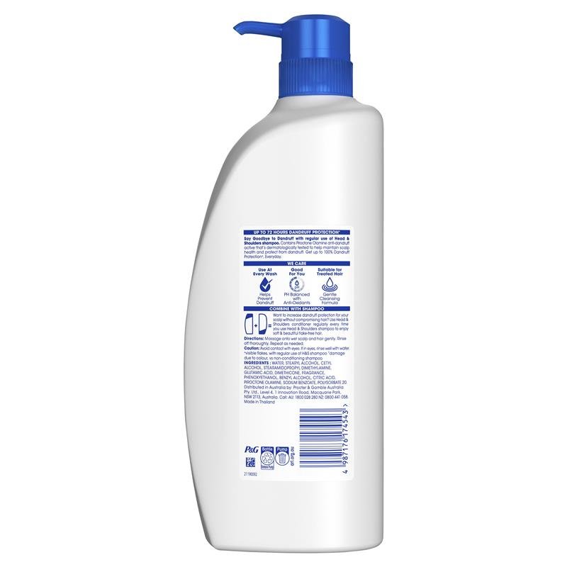 Head & Shoulders Clean & Balanced Conditioner 850ml