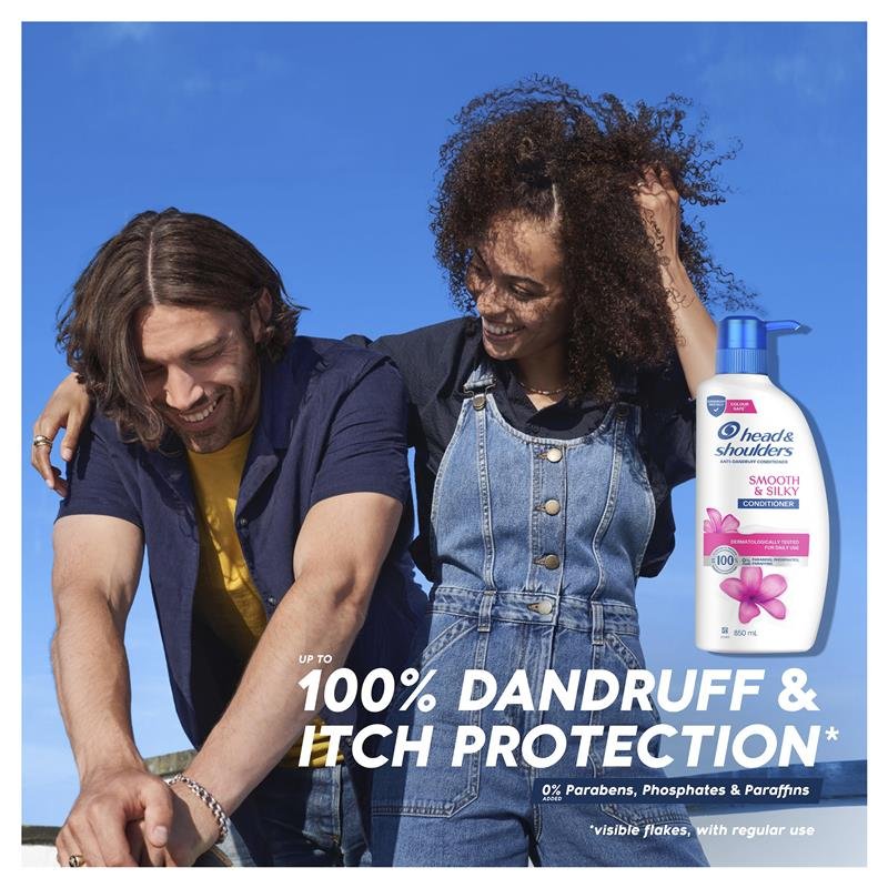 Head & Shoulders Smooth & Silky Conditioner 850ml