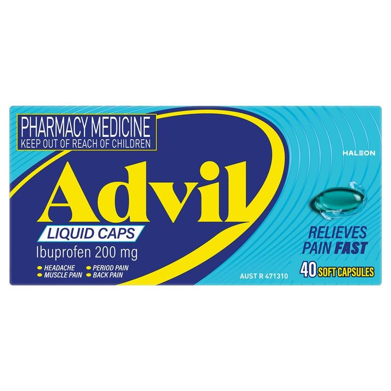Advil 布洛芬止痛软胶囊 40粒